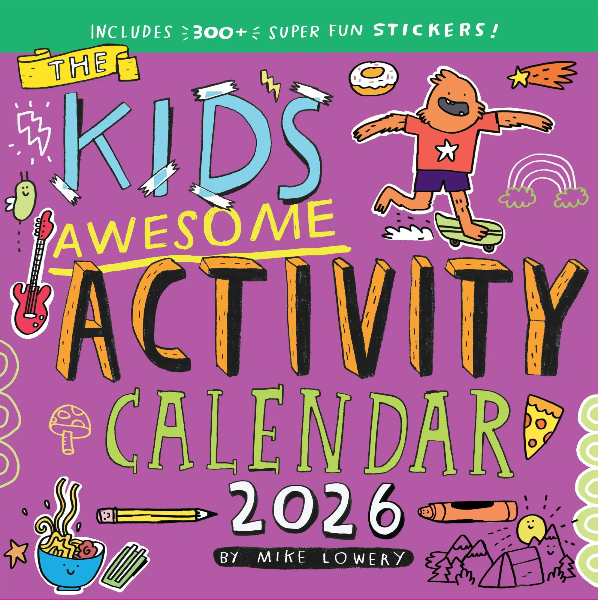 Cover: 9781523529742 | Kid's Awesome Activity Wall Calendar 2026 | Mike Lowery (u. a.) | 2026