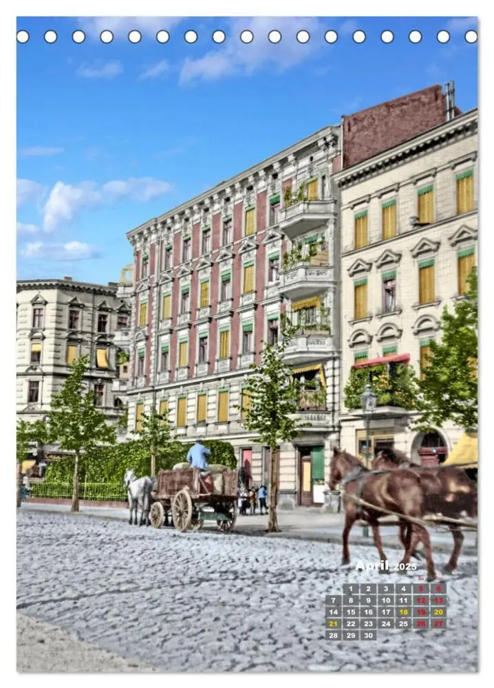 Bild: 9783383819742 | Alt Berlin nach Heinrich Zille in Farbe (Tischkalender 2025 DIN A5...