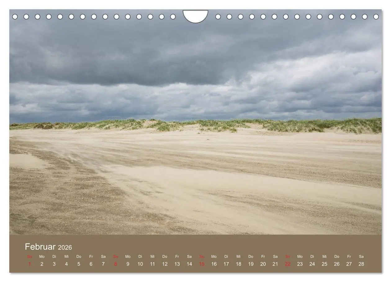 Bild: 9783457789742 | Römö - Wasser, Wind und endloser Strand (Wandkalender 2026 DIN A4...