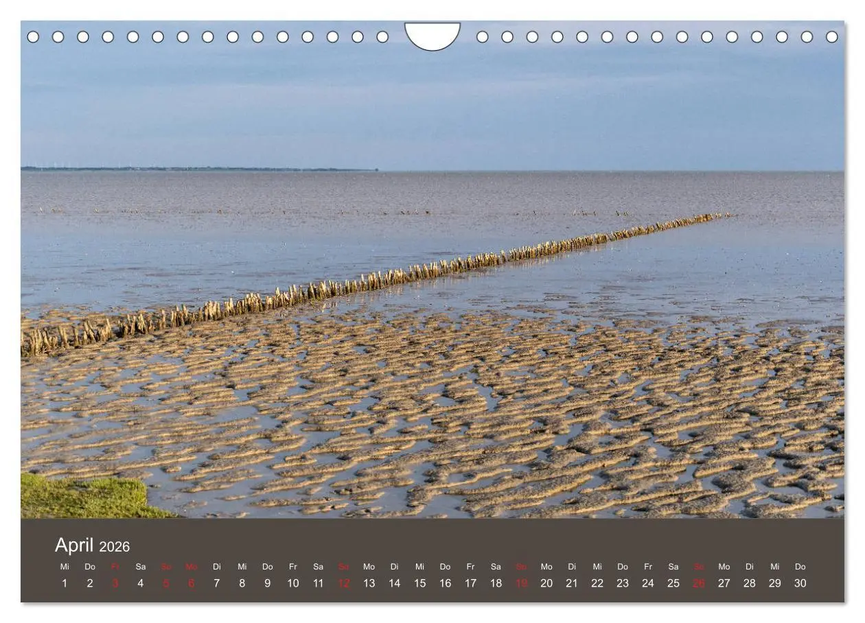 Bild: 9783457789742 | Römö - Wasser, Wind und endloser Strand (Wandkalender 2026 DIN A4...