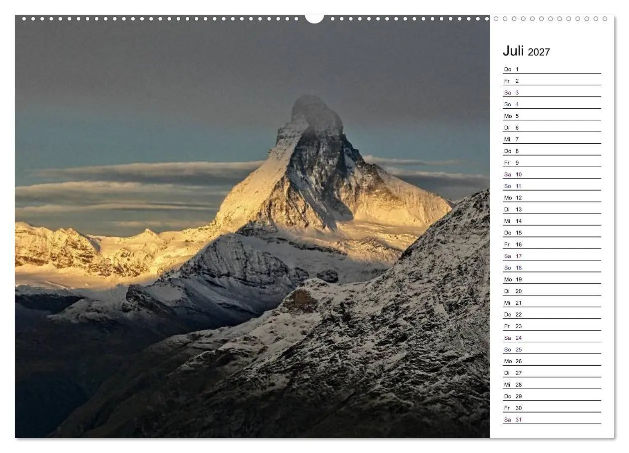 Bild: 9783569969742 | Matterhorn. Der Berg der Berge (Wandkalender 2027 DIN A2 quer),...