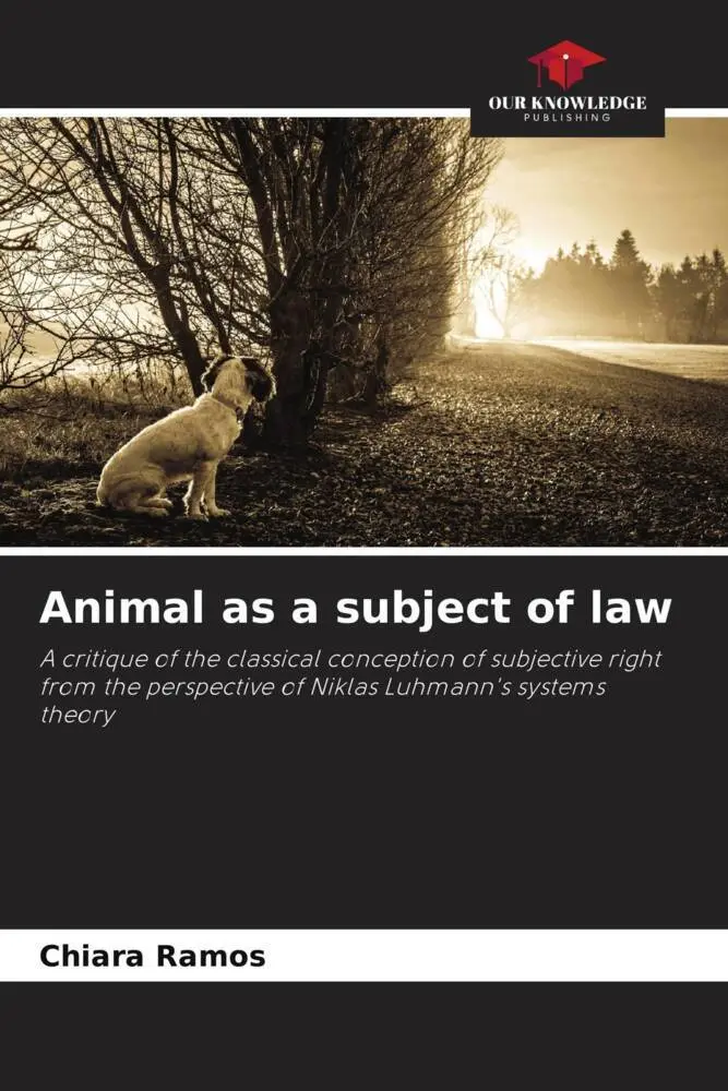 Cover: 9786205929742 | Animal as a subject of law | Chiara Ramos | Taschenbuch | Paperback