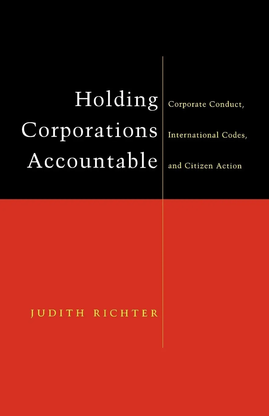 Cover: 9781856499842 | Holding Corporations Accountable | Judith Richter | Taschenbuch | 2002