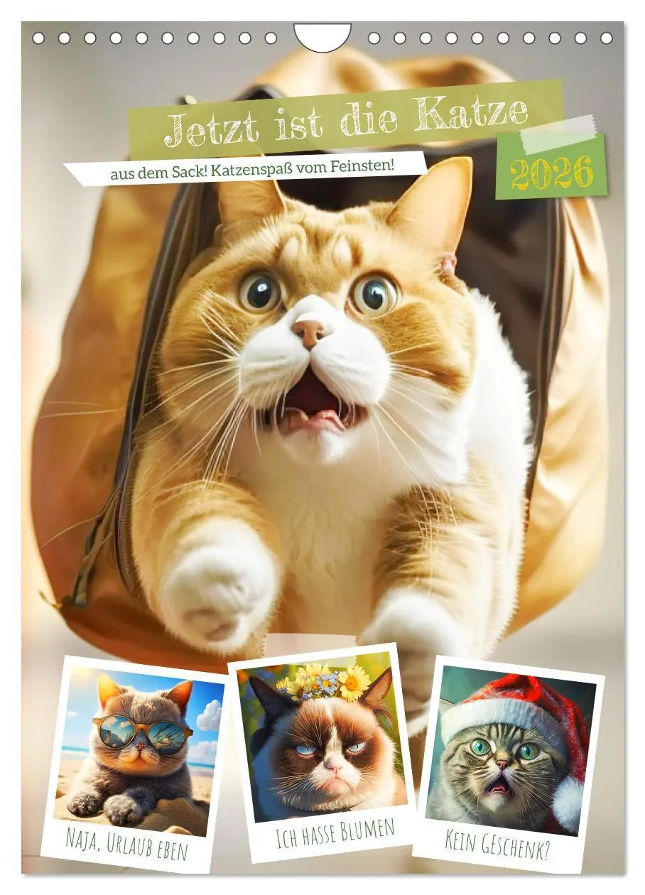 Cover: 9783516319842 | Jetzt ist die Katze aus dem Sack! Katzenspaß vom Feinsten!...