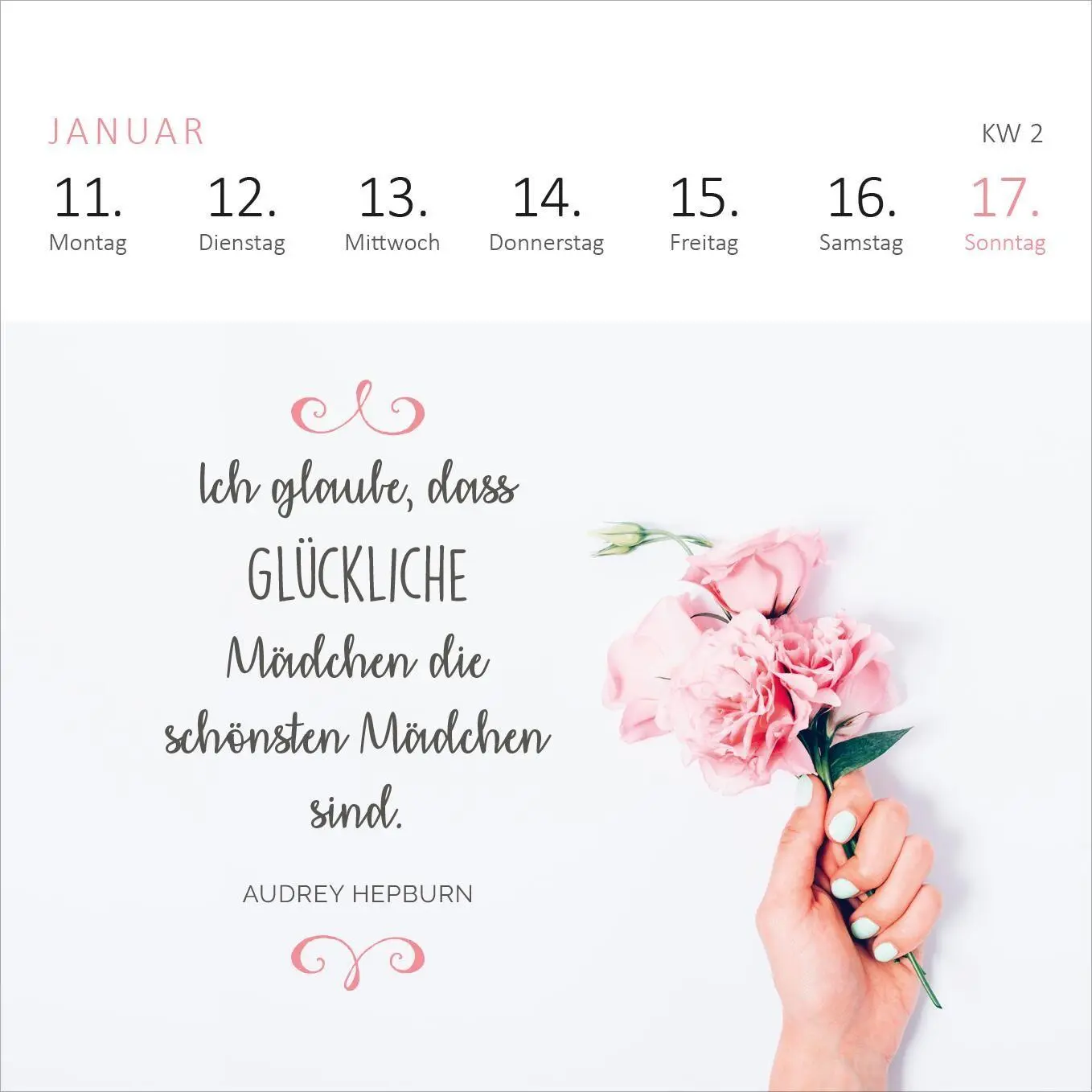 Bild: 4014489139942 | Mini-Wochenkalender Sei frech, wild und wunderbar! 2027 | Kalender