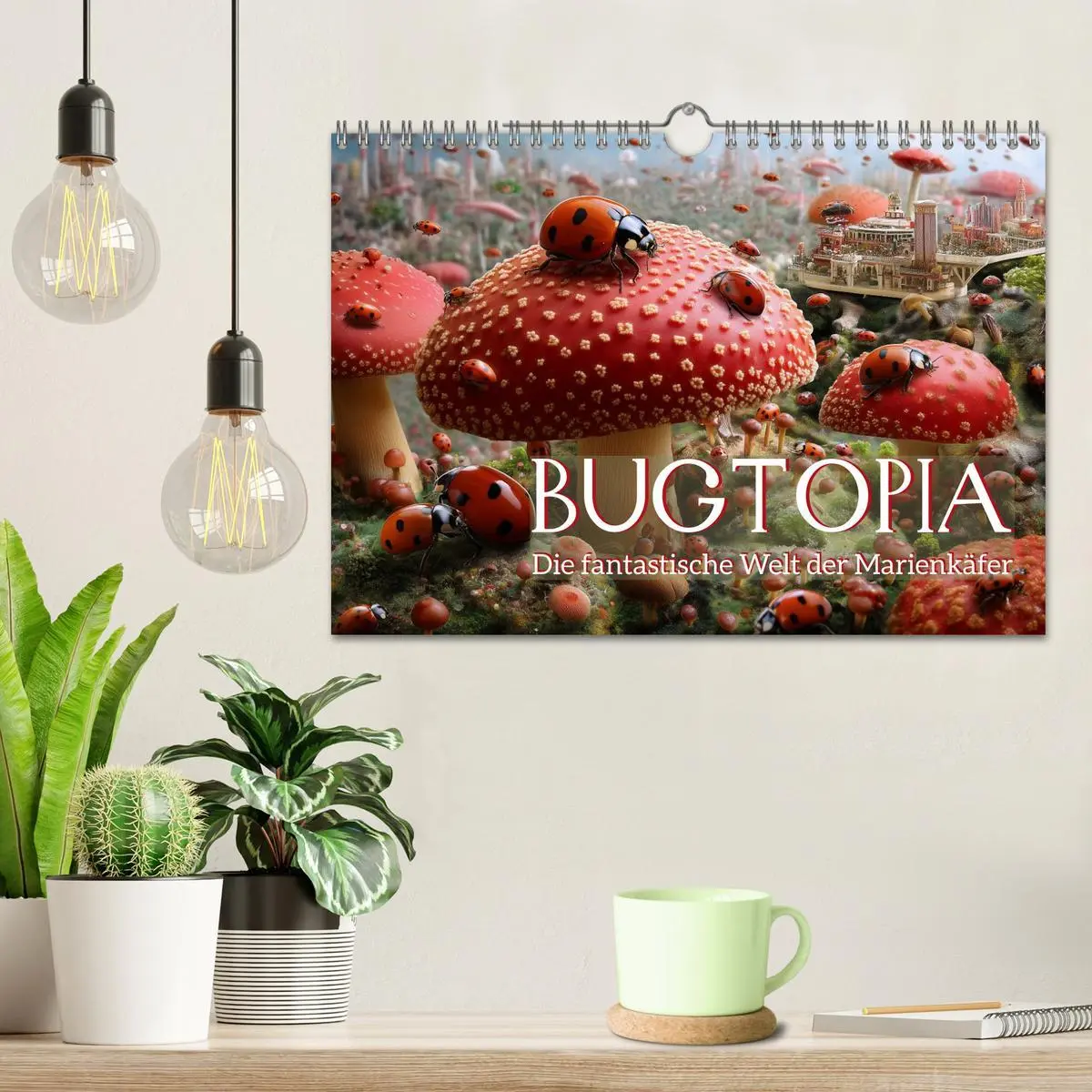Bild: 9783457459942 | Bugtopia. Die fantastische Welt der Marienkäfer (Wandkalender 2026...