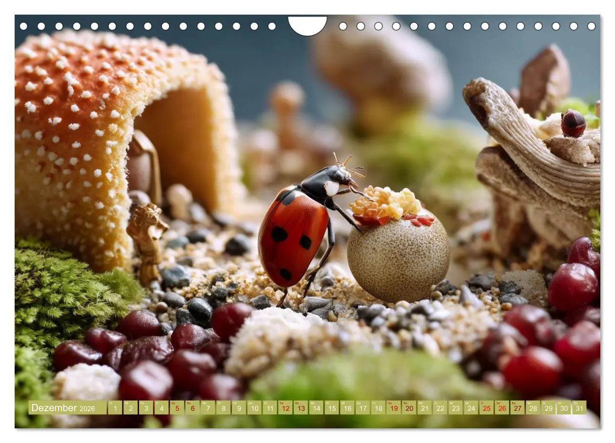 Bild: 9783457459942 | Bugtopia. Die fantastische Welt der Marienkäfer (Wandkalender 2026...