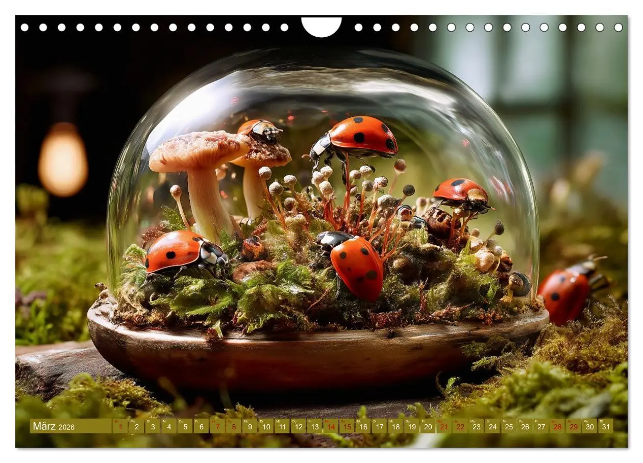 Bild: 9783457459942 | Bugtopia. Die fantastische Welt der Marienkäfer (Wandkalender 2026...