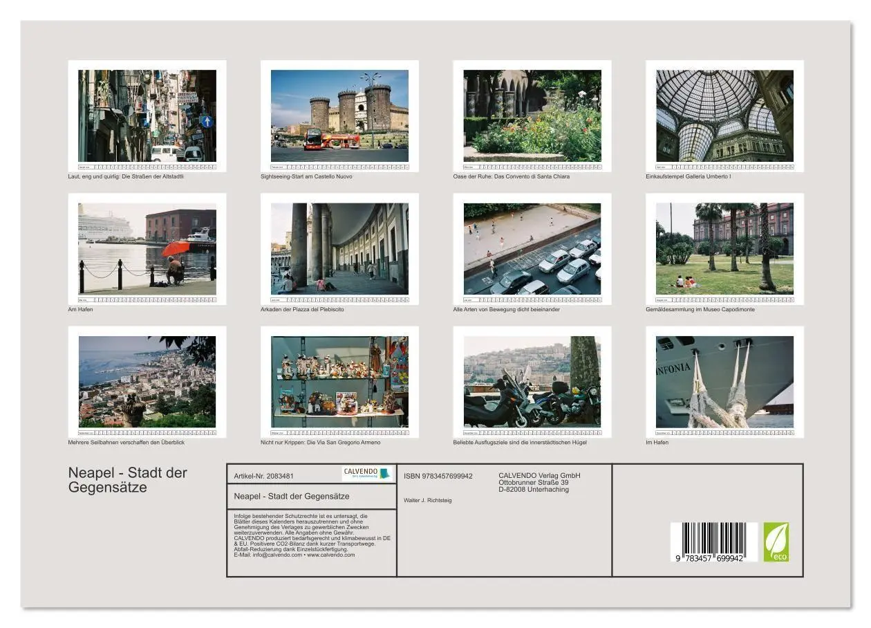 Bild: 9783457699942 | Neapel - Stadt der Gegensätze (hochwertiger Premium Wandkalender...