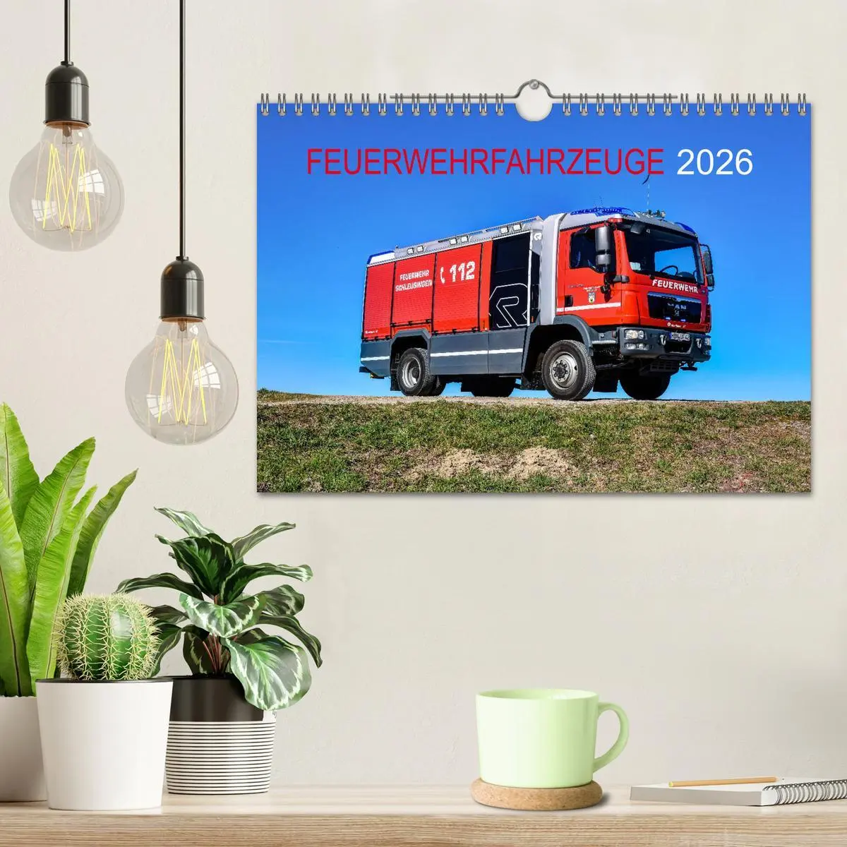Bild: 9783457839942 | Feuerwehrfahrzeuge (Wandkalender 2026 DIN A4 quer), CALVENDO...