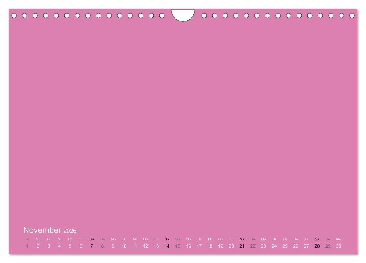 Bild: 9783516169942 | Bastelkalender - Pink (Wandkalender 2026 DIN A4 quer), CALVENDO...