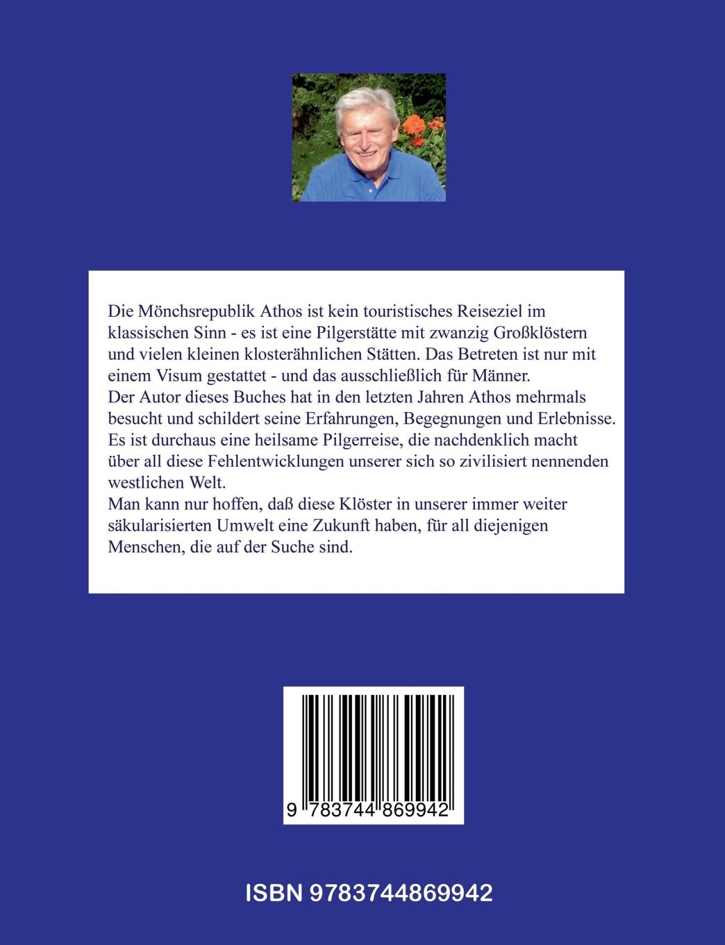 Rückseite: 9783744869942 | Athos | Unterwegs im Garten der Gottesmutter | Dietrich Volkmer | Buch