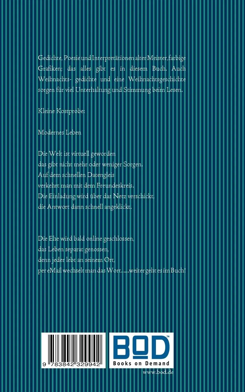Rückseite: 9783842329942 | Wortspiele | Gedichte, Literatur und Poesie | Dagmar Scholz | Buch