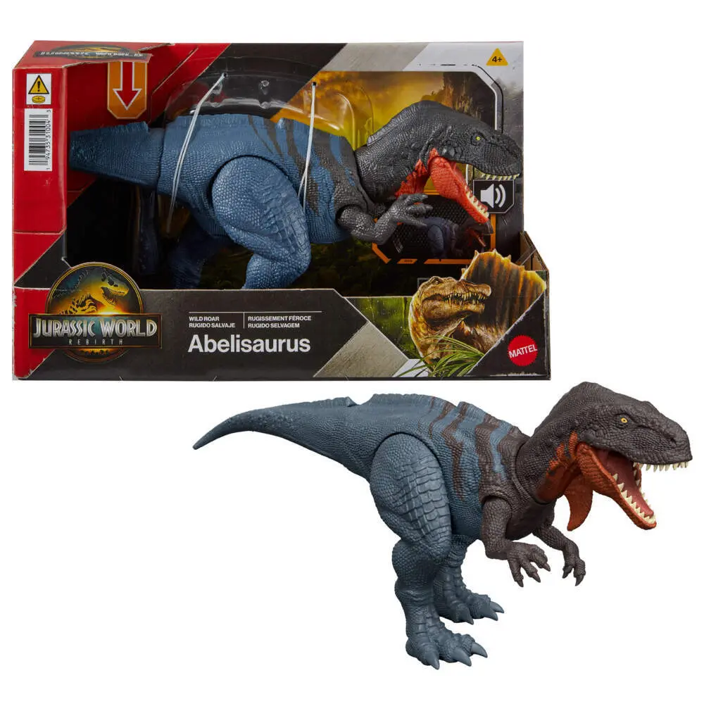 Cover: 194735310043 | Jurassic World Wild Roar Abelisaurus | Offene Verpackung | JGB91