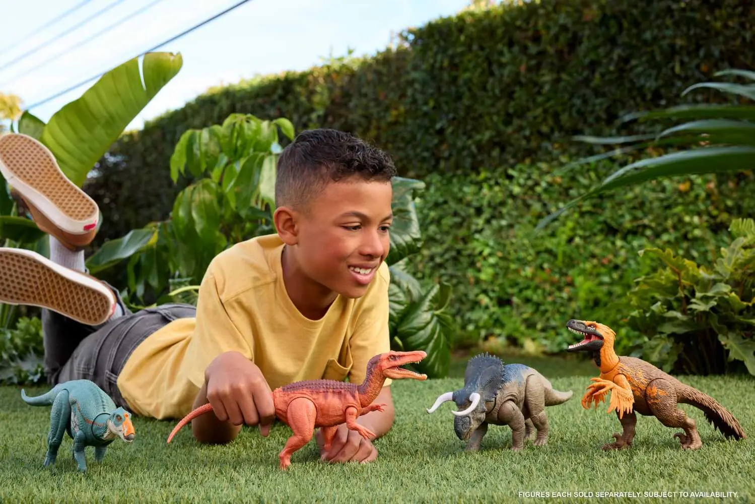 Bild: 194735310043 | Jurassic World Wild Roar Abelisaurus | Offene Verpackung | JGB91