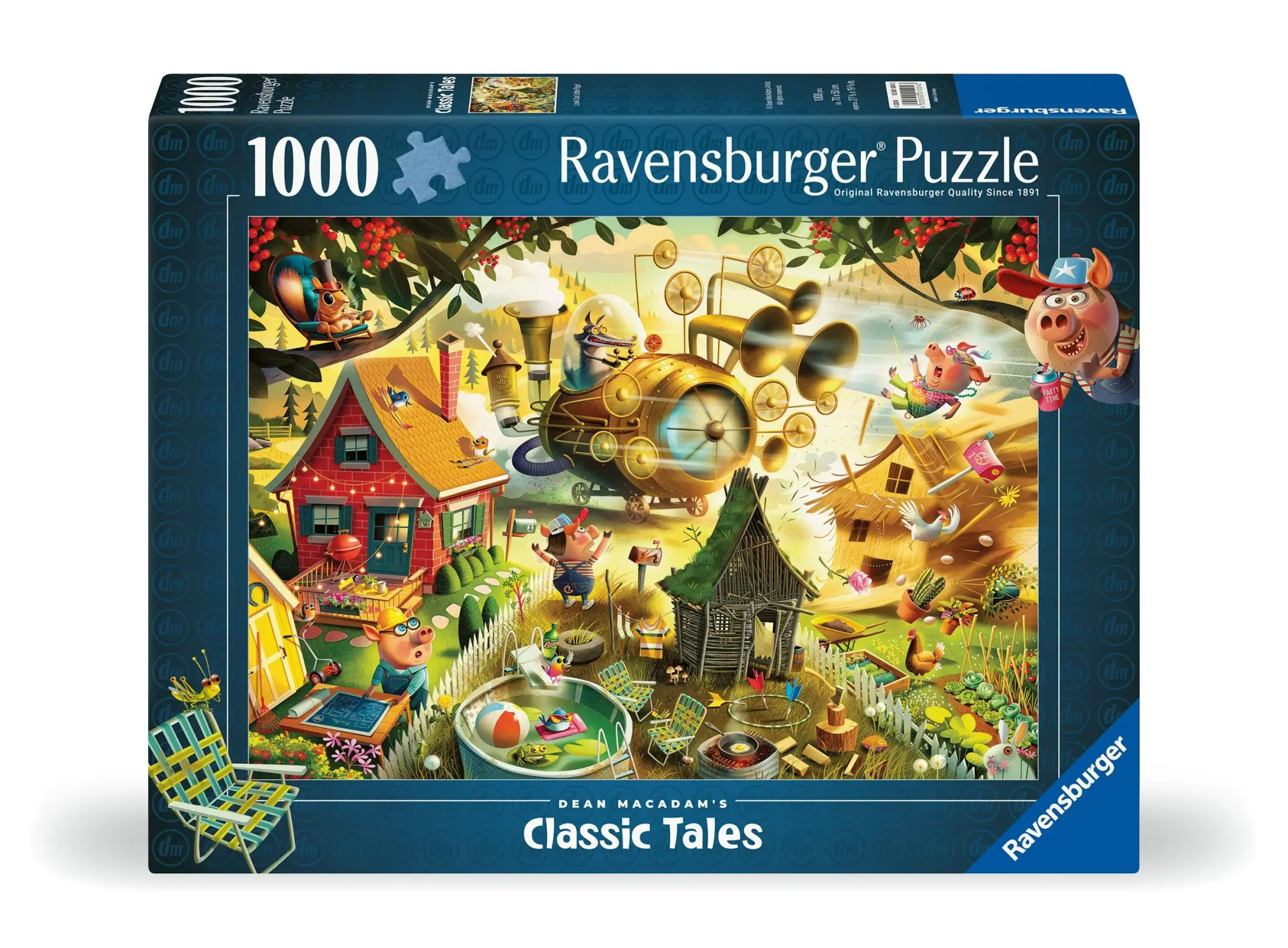 Cover: 4005555010043 | Erwachsenenpuzzle 1000 Teile - Dean MacAdam: Aufgepasst, kleine...