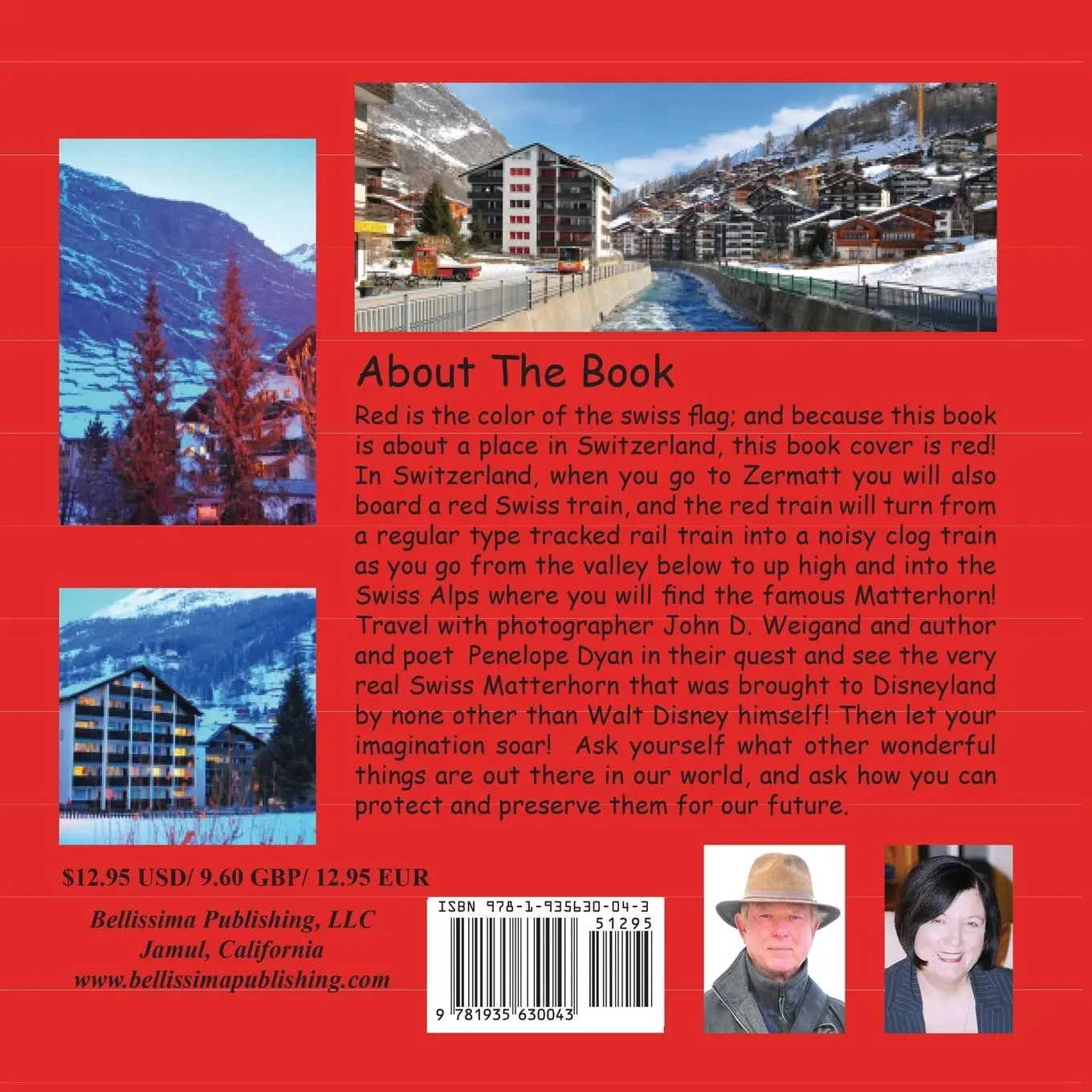 Rückseite: 9781935630043 | For The Matterhorn's Face, Zermatt Is The Place, A Kid's Guide To...