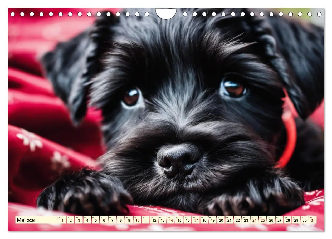 Bild: 9783457330043 | Schnauzer - vielseitige Allrounder (Wandkalender 2026 DIN A4 quer),...