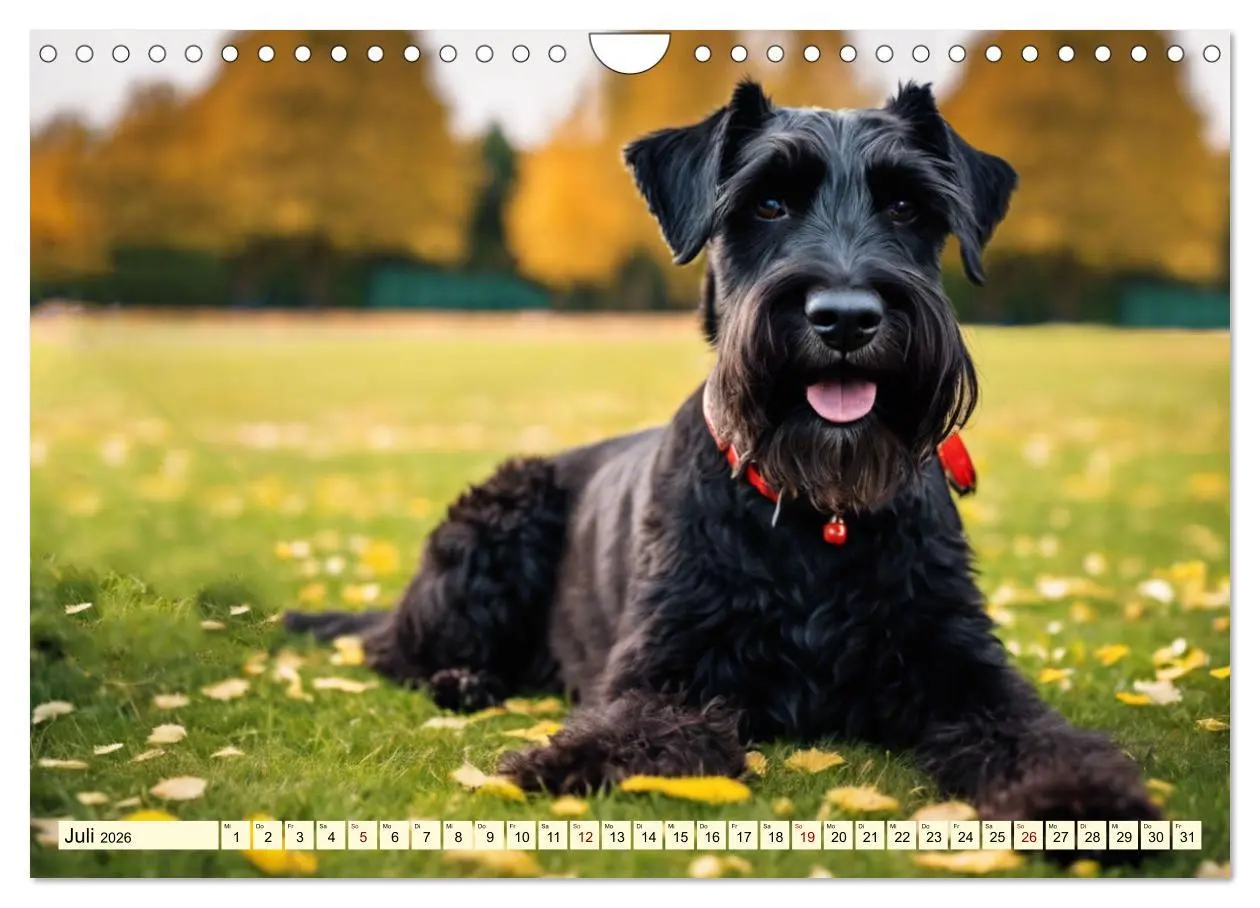 Bild: 9783457330043 | Schnauzer - vielseitige Allrounder (Wandkalender 2026 DIN A4 quer),...