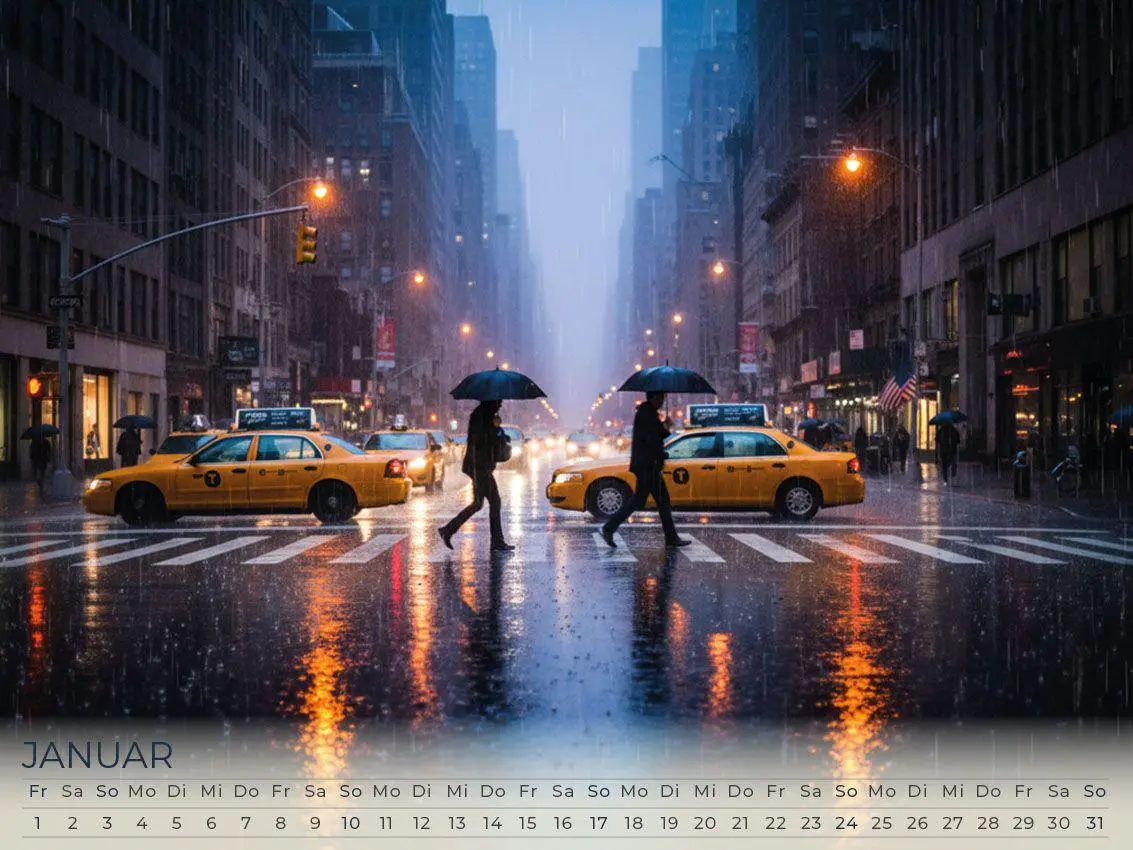 Bild: 9783693570043 | New York Kalender 2027 | Susanne Pommer (u. a.) | Kalender | Deutsch