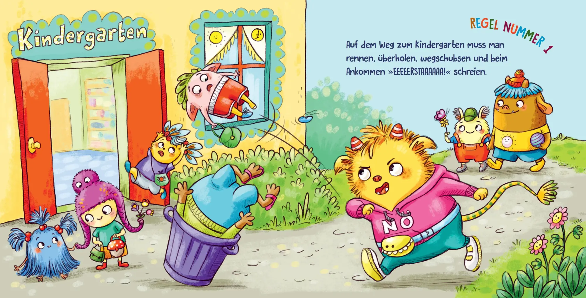 Bild: 9783833910043 | Das einzig wahre Benimmbuch für Kindergartenmonster | Kerstin Löwe