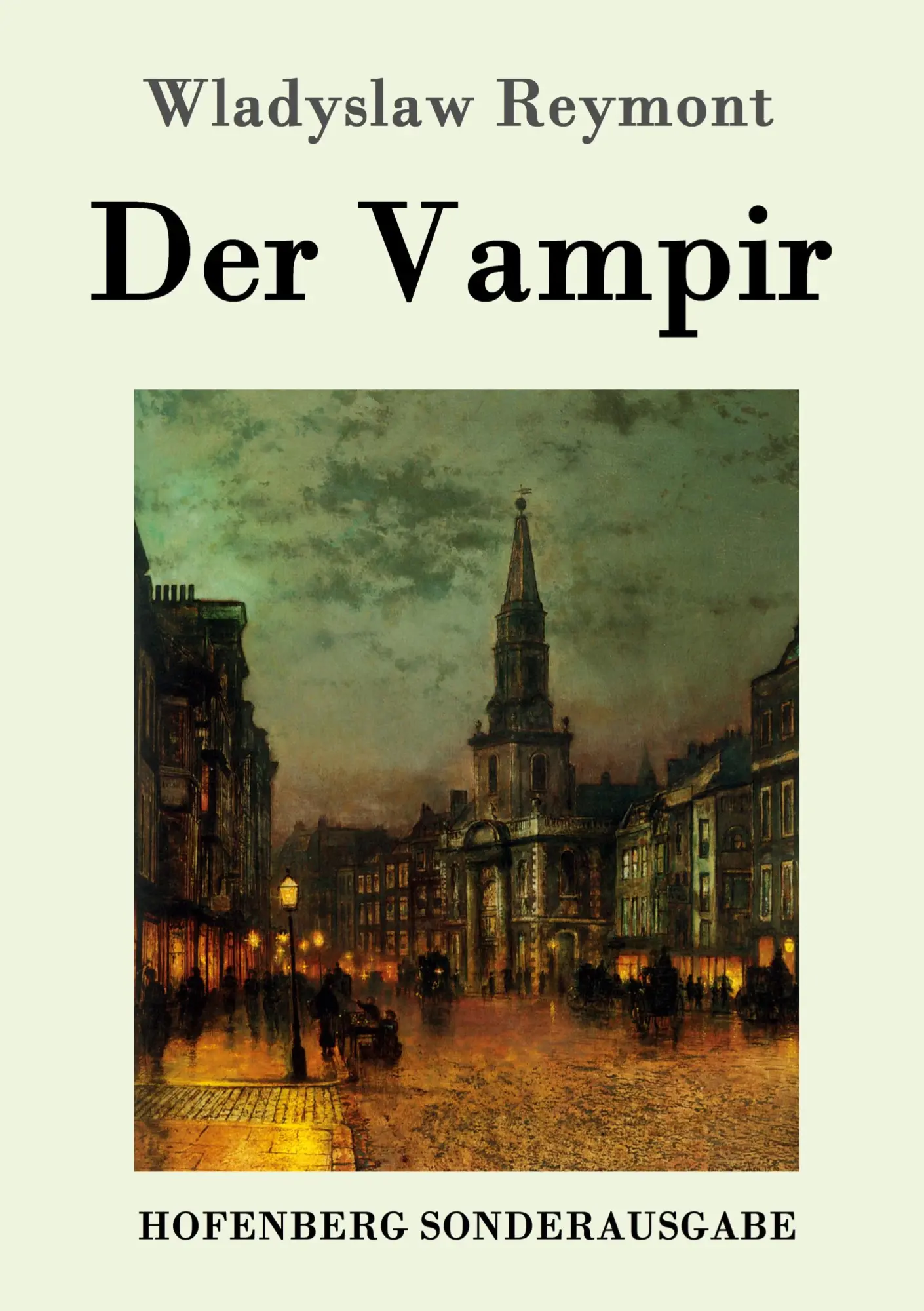 Cover: 9783843050043 | Der Vampir | Roman | Wladyslaw Reymont | Taschenbuch | 200 S. | 2016