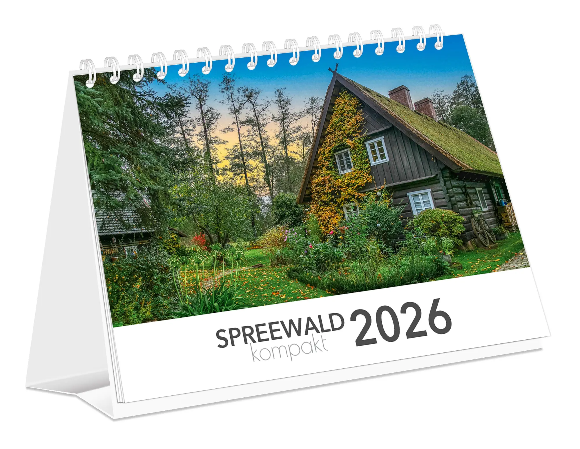 Cover: 9783910680043 | Kalender Spreewald kompakt - Peter Becker 2026 | K4 Verlag (u. a.)
