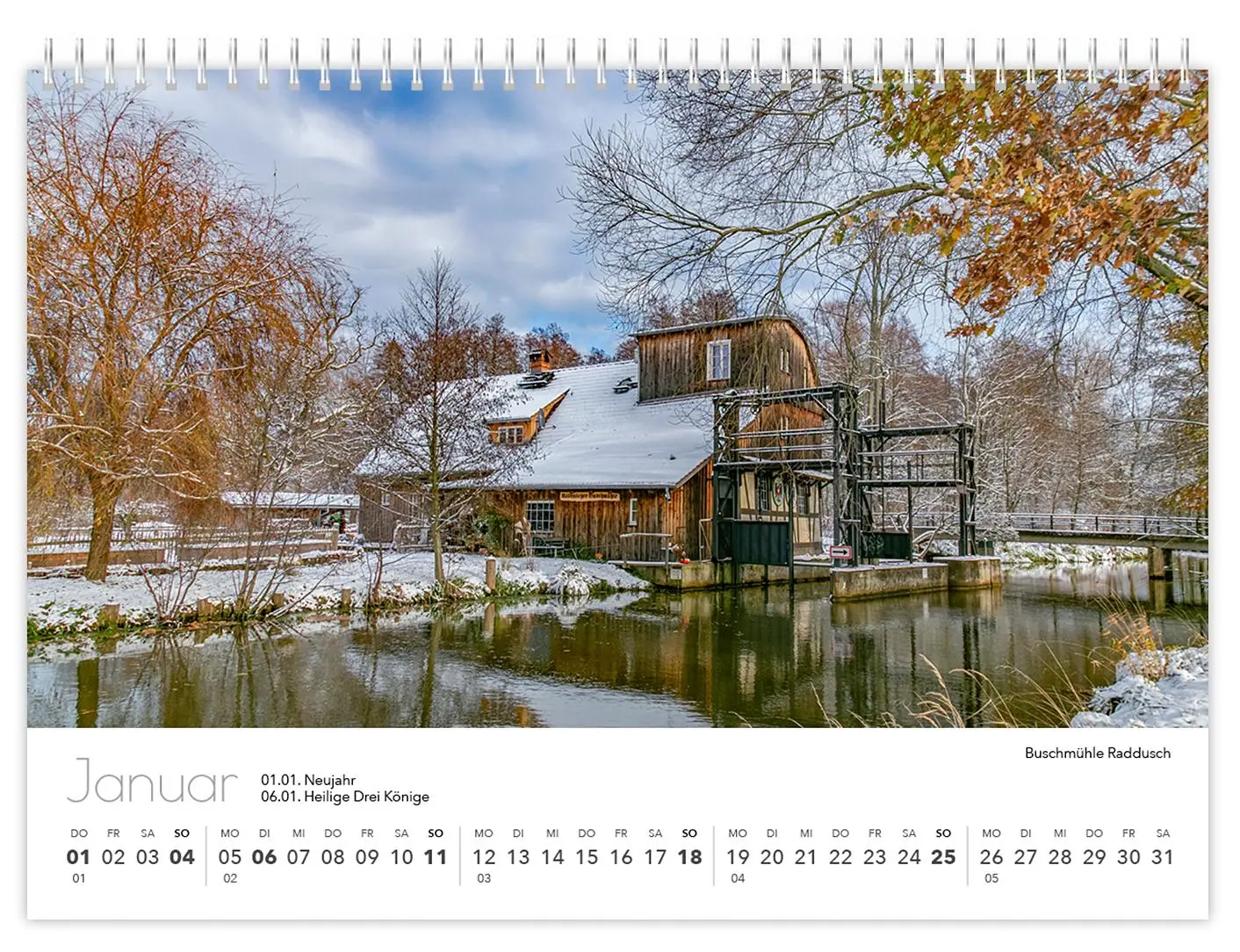 Bild: 9783910680043 | Kalender Spreewald kompakt - Peter Becker 2026 | K4 Verlag (u. a.)