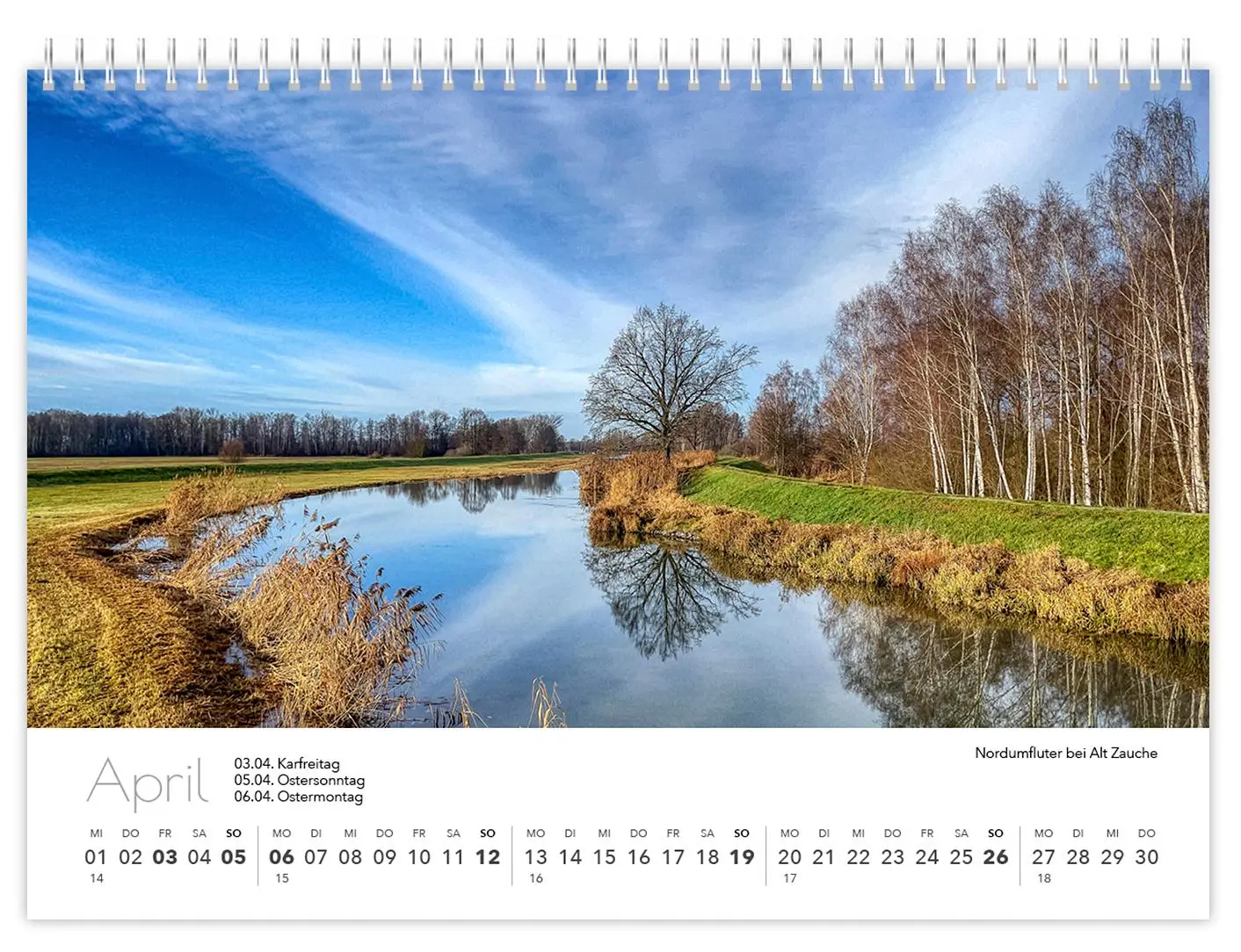 Bild: 9783910680043 | Kalender Spreewald kompakt - Peter Becker 2026 | K4 Verlag (u. a.)