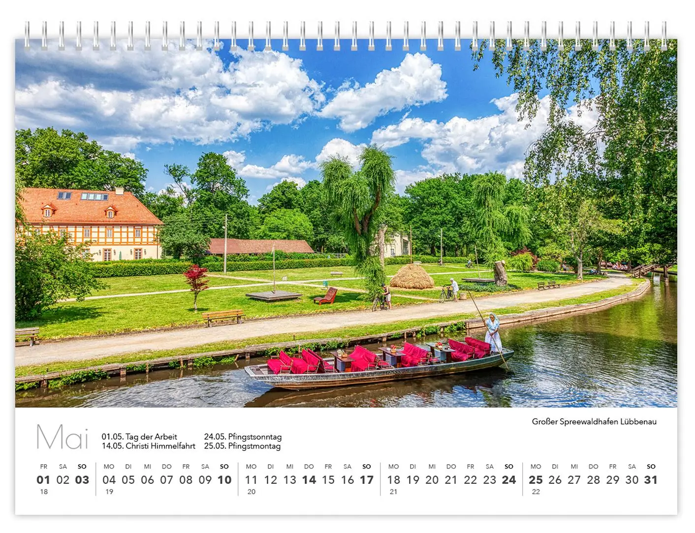 Bild: 9783910680043 | Kalender Spreewald kompakt - Peter Becker 2026 | K4 Verlag (u. a.)