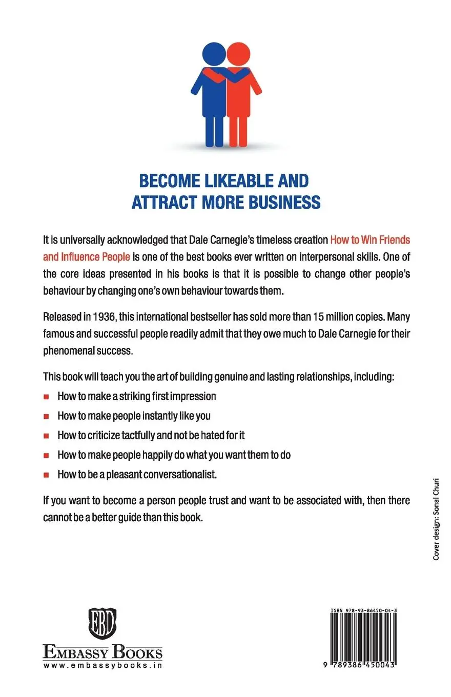 Rückseite: 9789386450043 | How To Win Friends And Influence People | Dale Carnegie | Taschenbuch