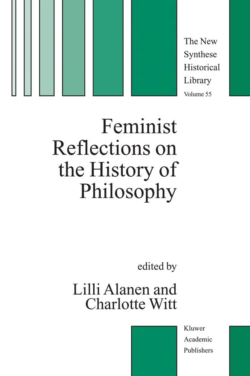 Cover: 9789401740043 | Feminist Reflections on the History of Philosophy | Alanen (u. a.)
