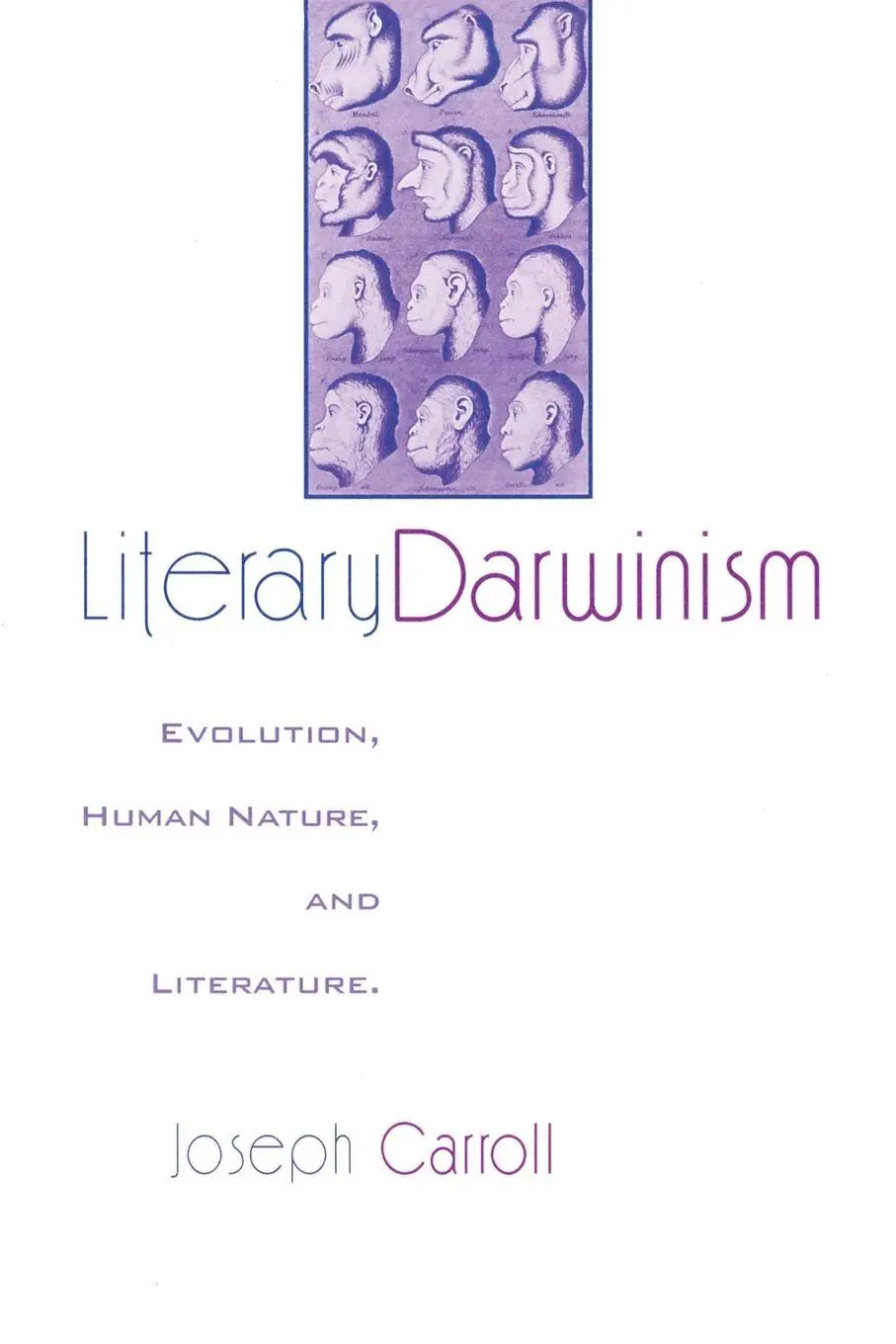Cover: 9780415970143 | Literary Darwinism | Evolution, Human Nature, and Literature | Carroll