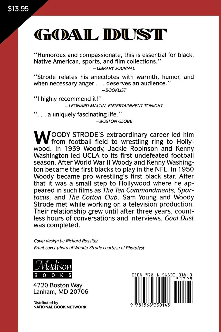 Rückseite: 9781568330143 | Goal Dust | Woody Strode (u. a.) | Taschenbuch | Paperback | Englisch