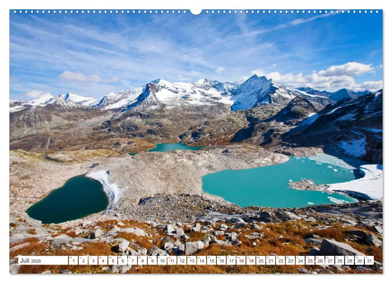 Bild: 9783457940143 | Der Nationalpark Hohe Tauern (Wandkalender 2026 DIN A2 quer),...
