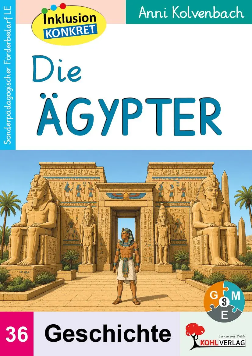 Cover: 9783692570143 | Die Ägypter | Sonderpädagogisches Fördermaterial (LE) / Band 36 | Buch