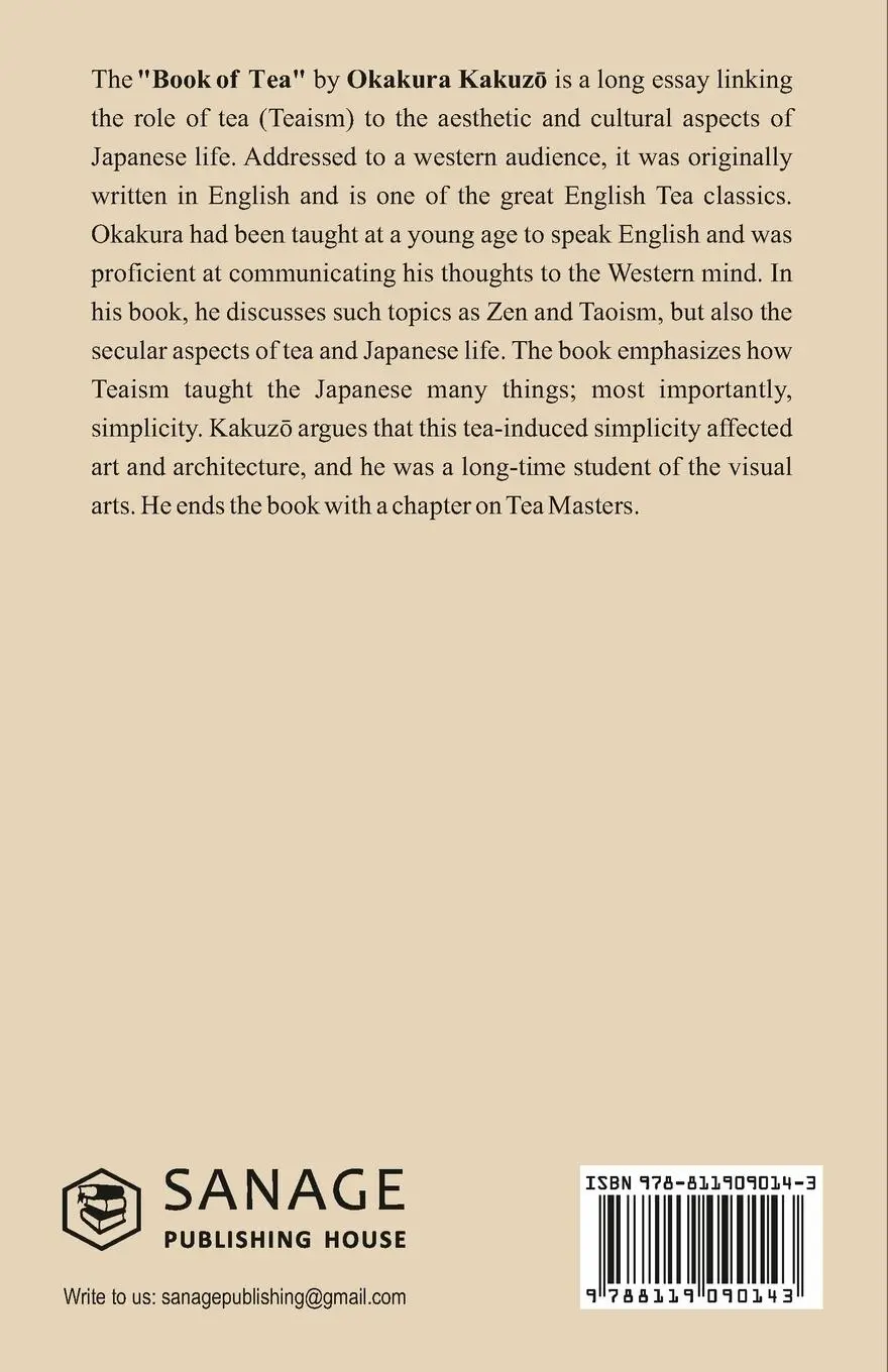 Rückseite: 9788119090143 | The Book of Tea | Okakura Kakuzo | Taschenbuch | Englisch | 2023