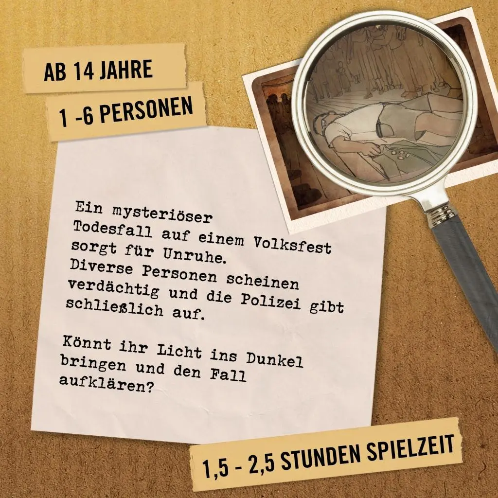 Bild: 4260686490243 | Hidden Games Tatort: Der Fall Klein-Borstelheim 1.Fall | Spiel | 32 S.