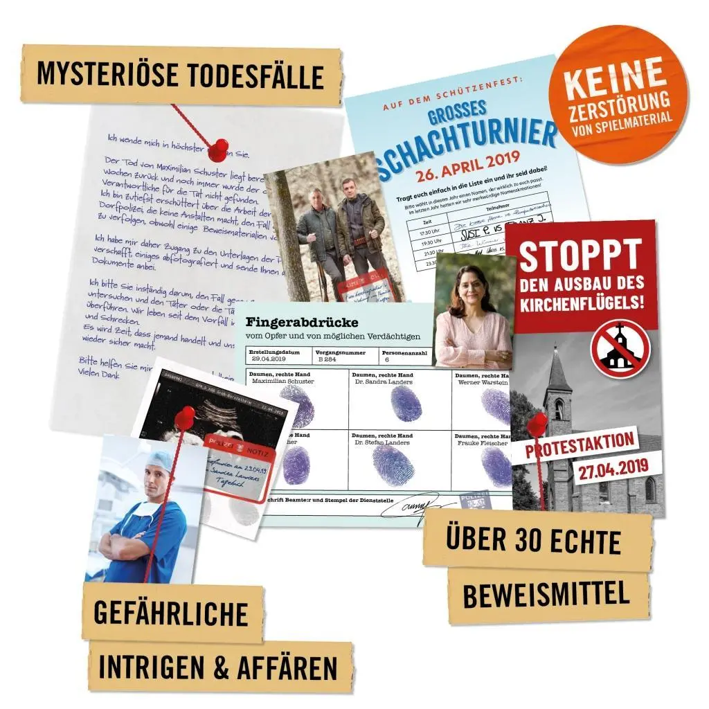 Bild: 4260686490243 | Hidden Games Tatort: Der Fall Klein-Borstelheim 1.Fall | Spiel | 32 S.