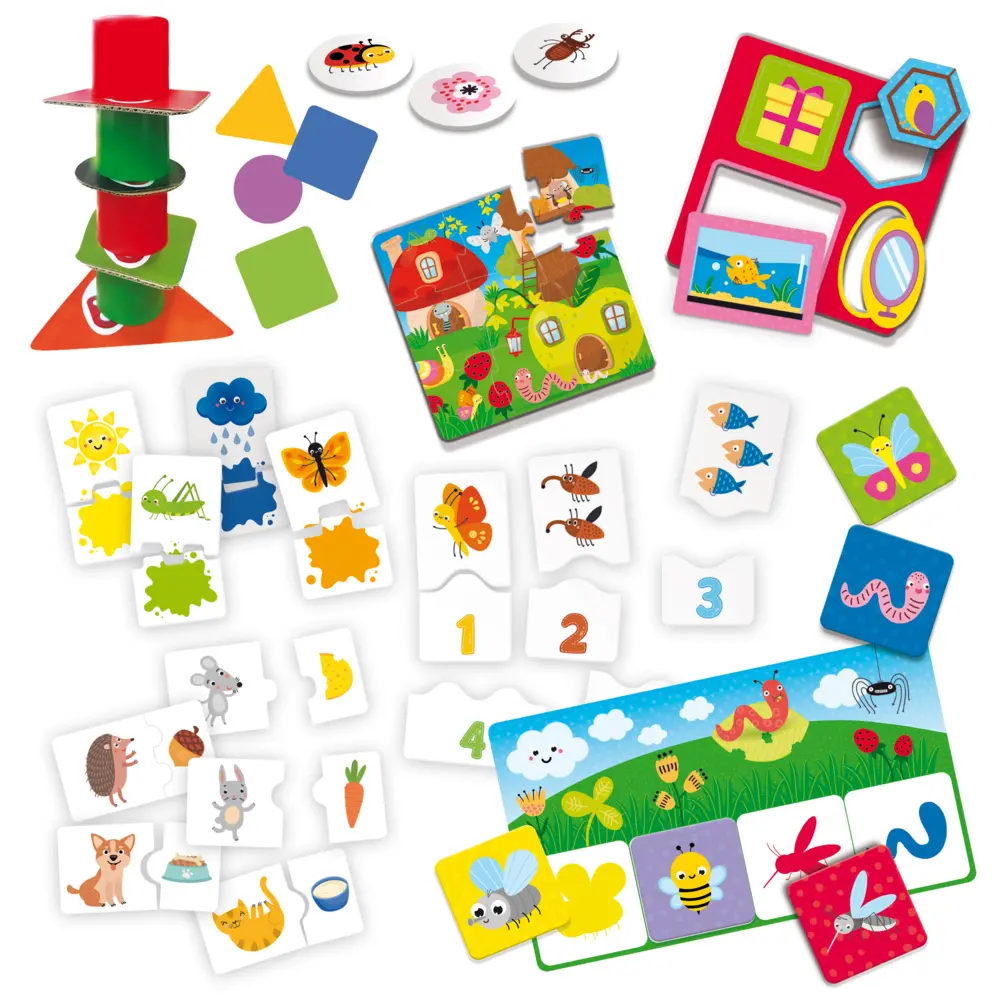 Bild: 8008324080243 | Carotina Baby Educational Games Collection | Spiel | 80243 | 2021