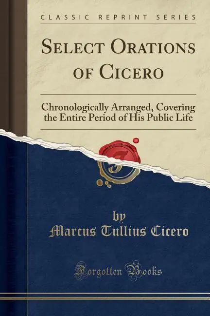 Cover: 9780365850243 | Cicero, M: Select Orations of Cicero | Marcus Tullius Cicero | Buch