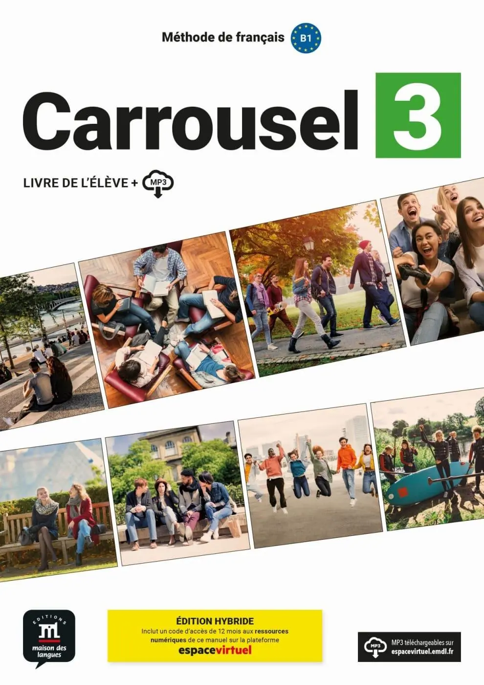 Cover: 9783125280243 | Carrousel 3 - Édition Hybride | Christelle Barbera (u. a.) | Buch
