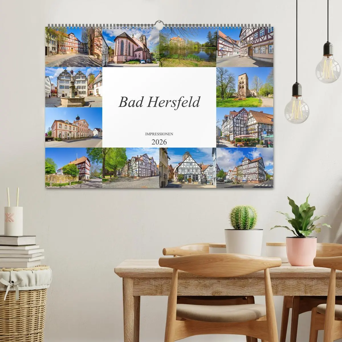 Bild: 9783457620243 | Bad Hersfeld Impressionen (Wandkalender 2026 DIN A2 quer), CALVENDO...