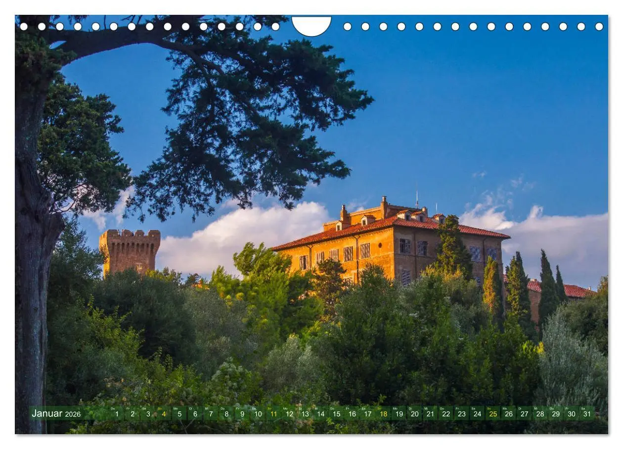 Bild: 9783457860243 | TOSKANA im magischen Licht (Wandkalender 2026 DIN A4 quer),...