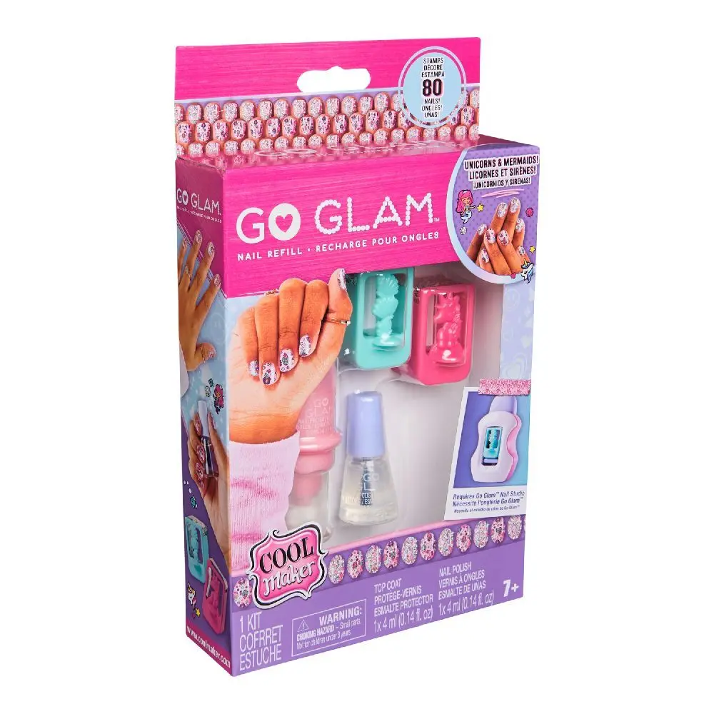 Bild: 681147030343 | CLM Go Glam Nagel Salon Nachfüllpack | In Karton | 30343 | Deutsch