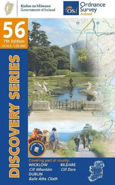 Cover: 9781912140343 | Dublin | Wicklow. Kildare | (Land-)Karte | Karte/Landkarte | Englisch