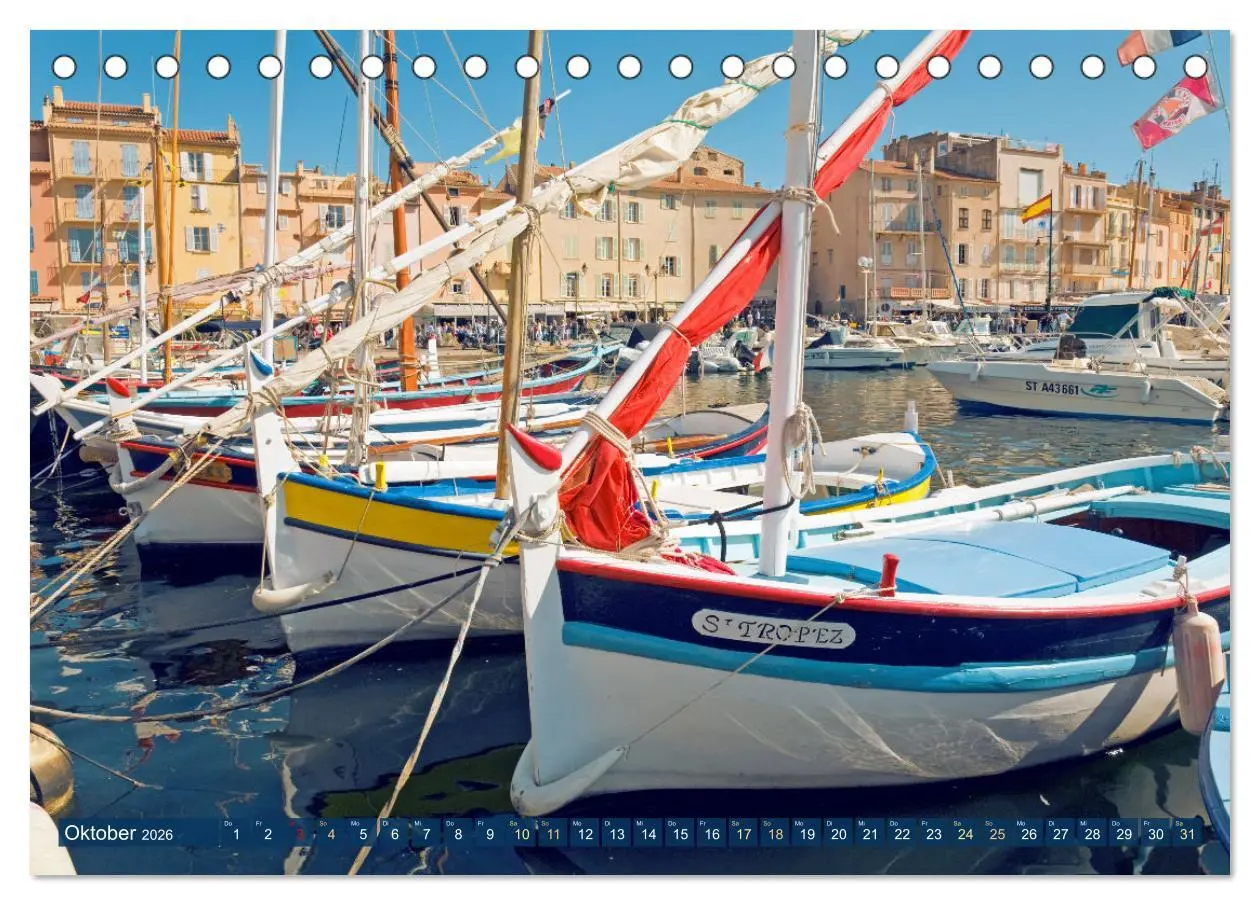 Bild: 9783457470343 | Lebendige Cote d'Azur: Die azurblaue Küste (Tischkalender 2026 DIN...