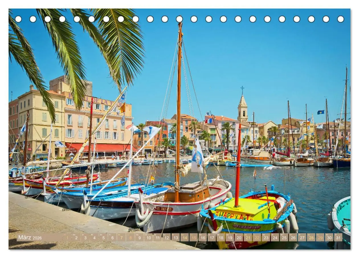 Bild: 9783457470343 | Lebendige Cote d'Azur: Die azurblaue Küste (Tischkalender 2026 DIN...