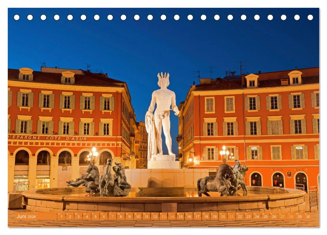 Bild: 9783457470343 | Lebendige Cote d'Azur: Die azurblaue Küste (Tischkalender 2026 DIN...