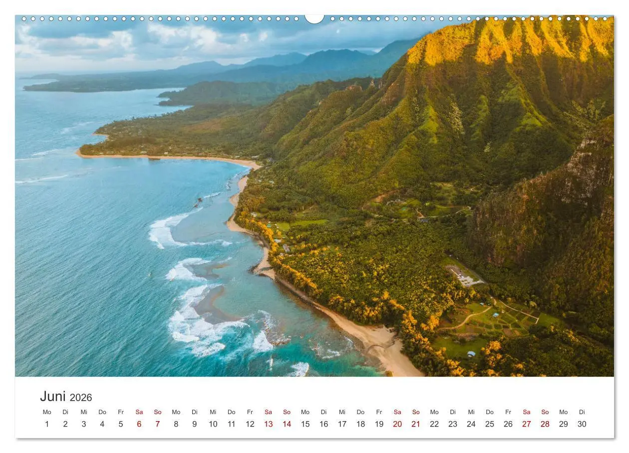 Bild: 9783457540343 | Hawaii Traumziel (Wandkalender 2026 DIN A2 quer), CALVENDO...